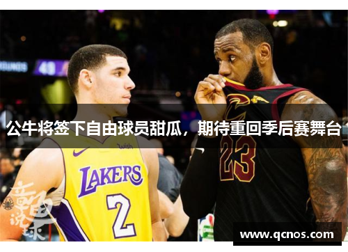 公牛将签下自由球员甜瓜,期待重回季后赛舞台 公牛将签下自由球员甜瓜,期待重回季后赛舞台